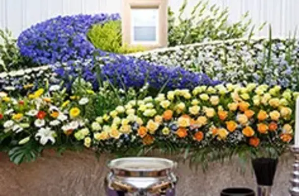 日本終活セレモニーで葬儀を行なった写真