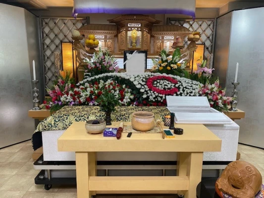 トワ家族葬ホール　岩国麻里布会館で葬儀を行なった写真