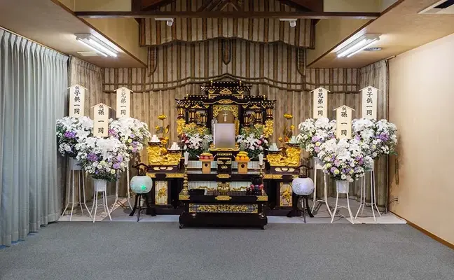 仙北長安殿（ファミラル仙北）で葬儀を行なった写真