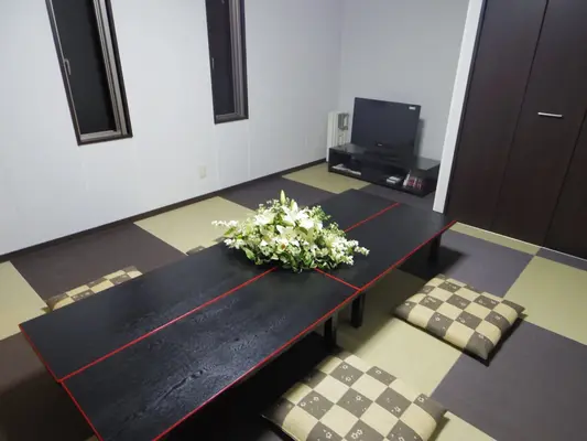 イノリオリビングで葬儀を行なった写真