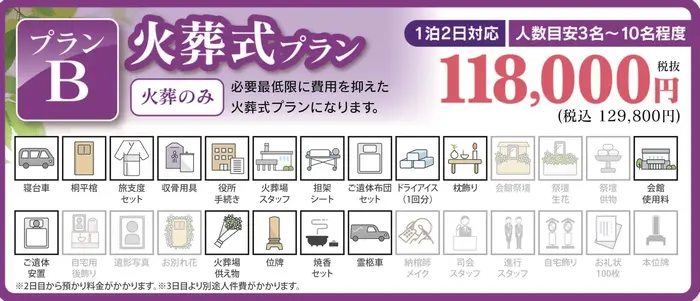 けやき葬祭で葬儀を行なった写真