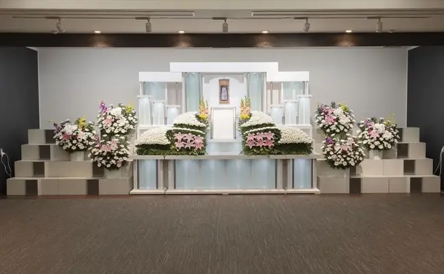 さがみ典礼　開成斎場で葬儀を行なった写真