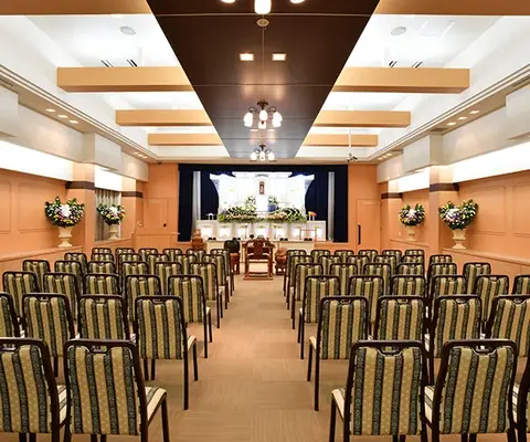 たまのや（こころ斎苑　鎌田）で葬儀を行なった写真