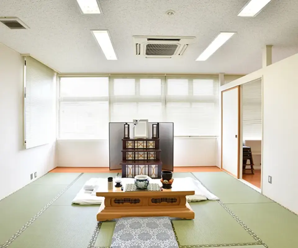 面会可能な安置室