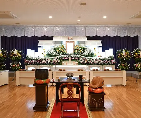 たまのや（こころ斎苑　喜久田）で葬儀を行なった写真