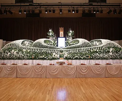 たまのや（こころ斎苑　喜久田）で葬儀を行なった写真