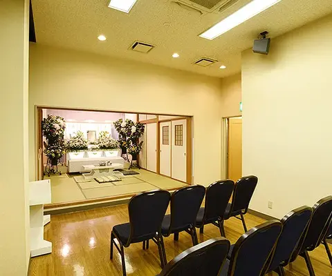 たまのや(こころ斎苑 さつき)で葬儀を行なった写真