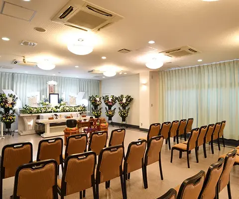 たまのや（こころ斎苑　黒岩）で葬儀を行なった写真