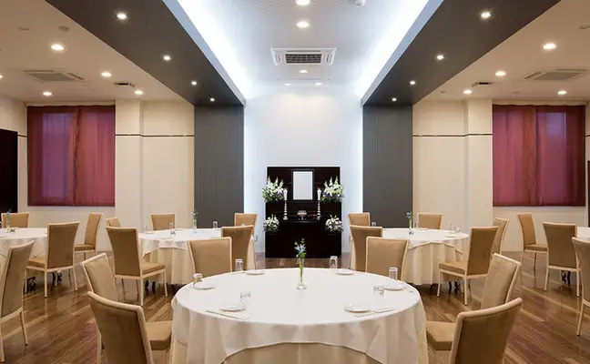 さがみ白河昭和町斎場	で葬儀を行なった写真