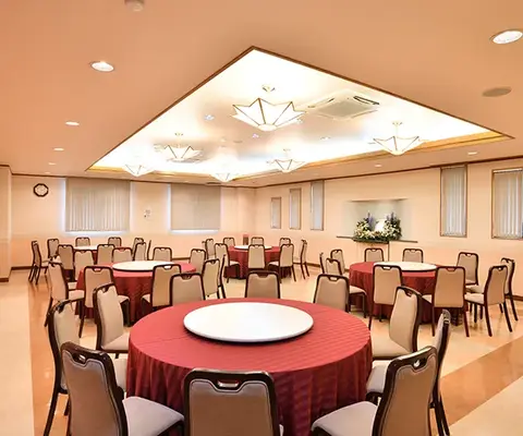 たまのや（こころ斎苑　まつかわ）で葬儀を行なった写真