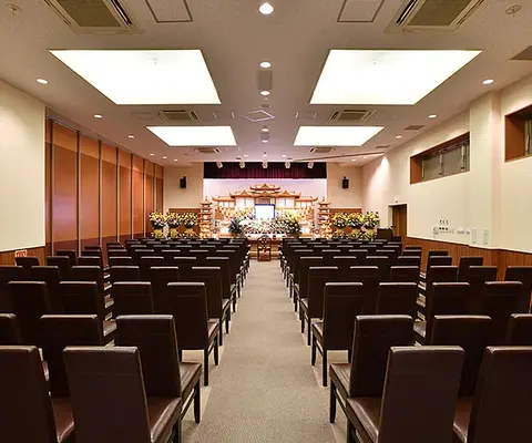 たまのや（こころ斎苑　門田）で葬儀を行なった写真