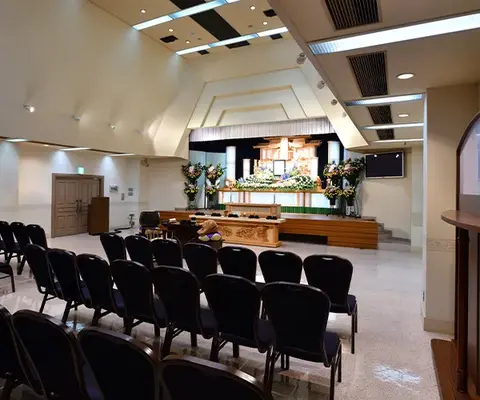 たまのや（こころ斎苑　飯坂）で葬儀を行なった写真