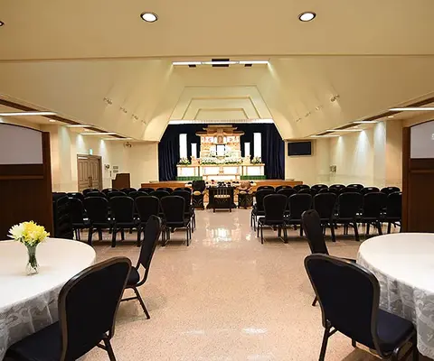 たまのや（こころ斎苑　飯坂）で葬儀を行なった写真