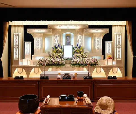 たまのや(こころ斎苑 福島西)で葬儀を行なった写真