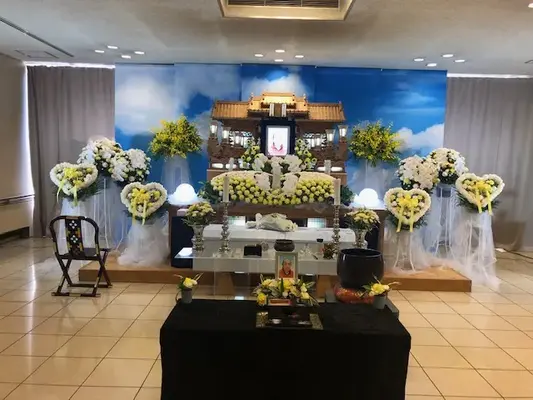 ししくらセレモニー 横浜いずみ事業所で葬儀を行なった写真