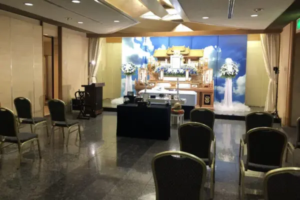 ししくらセレモニーで葬儀を行なった写真