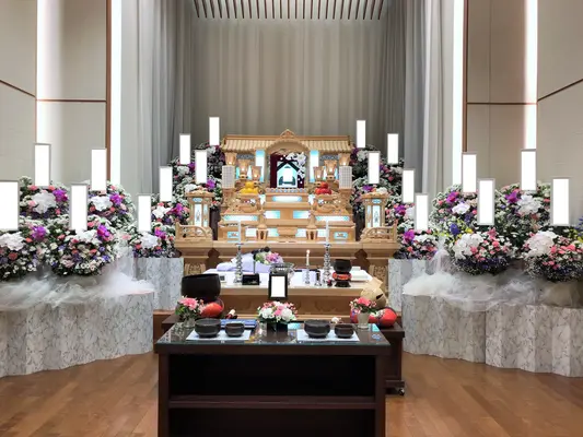 やすらぎ葬祭サービス株式会社で葬儀を行なった写真