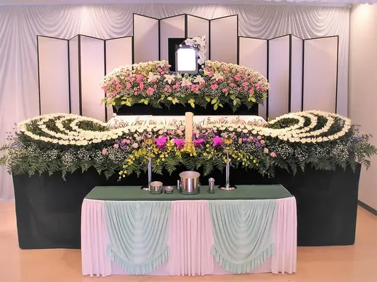 やすらぎ葬祭サービス株式会社で葬儀を行なった写真