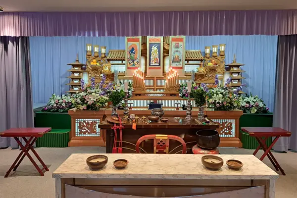 家族葬の花水木 加茂谷ホールで葬儀を行なった写真