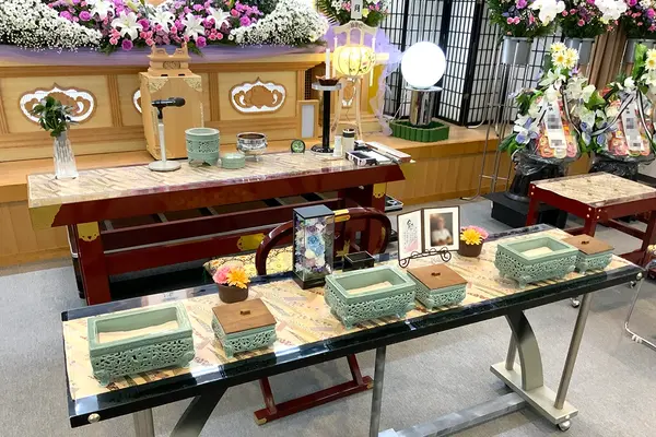 瀬戸内セレモホール花水木 坂出ホールで葬儀を行なった写真
