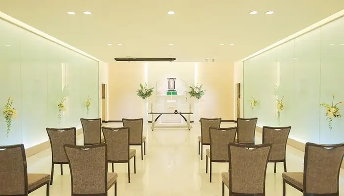 大分典礼(西大分斎場)で葬儀を行なった写真