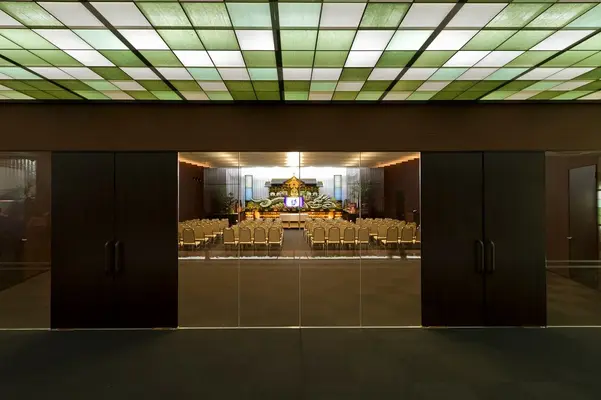 大の葬祭(うすき会館)で葬儀を行なった写真