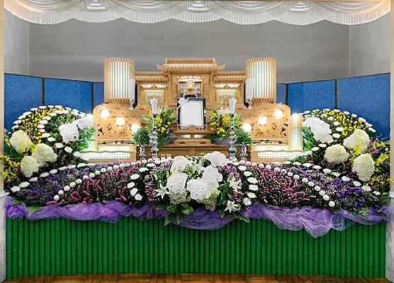 CLANで葬儀を行なった写真