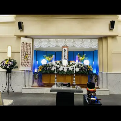 CLANで葬儀を行なった写真
