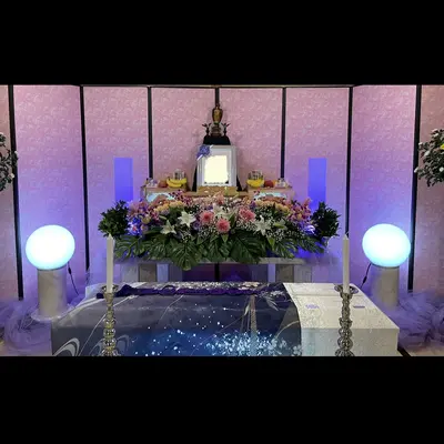 CLANで葬儀を行なった写真