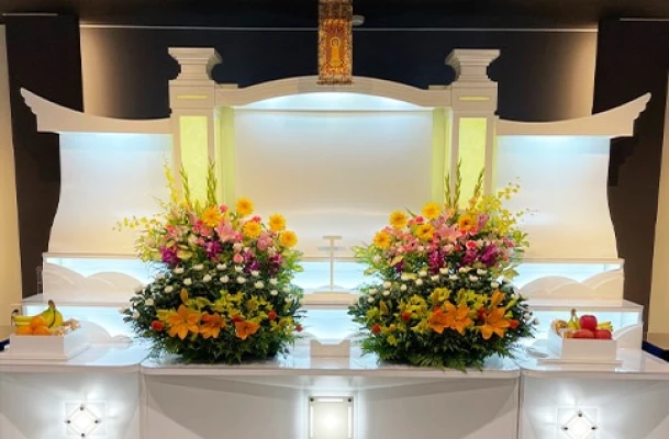 愛結会館 川西館で葬儀を行なった写真