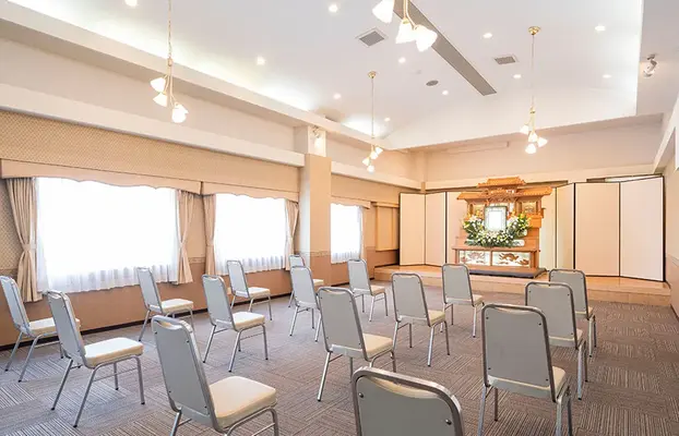 ドリーマー東予葬祭（上部葬祭館）で葬儀を行なった写真