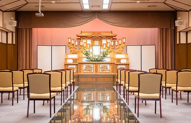 ドリーマー東予葬祭（上部葬祭館）で葬儀を行なった写真