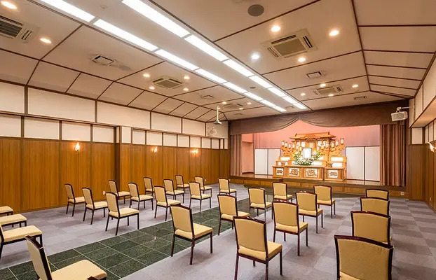 ドリーマー東予葬祭（上部葬祭館）で葬儀を行なった写真