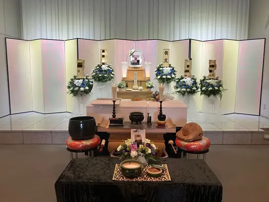 セレモハイネス八王子店で葬儀を行なった写真