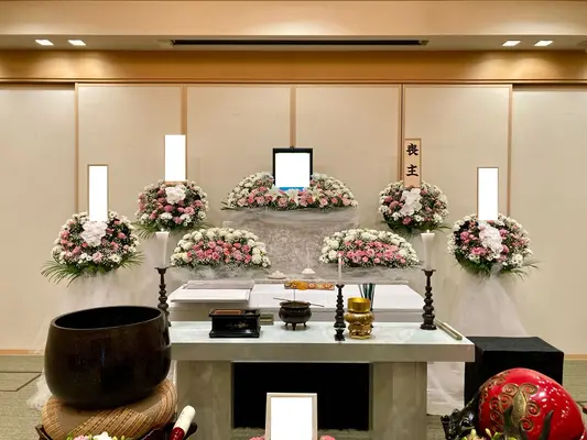 セレモハイネス八王子店で葬儀を行なった写真