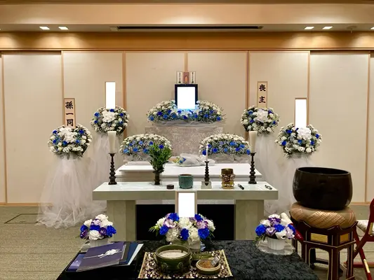 セレモハイネス八王子店で葬儀を行なった写真