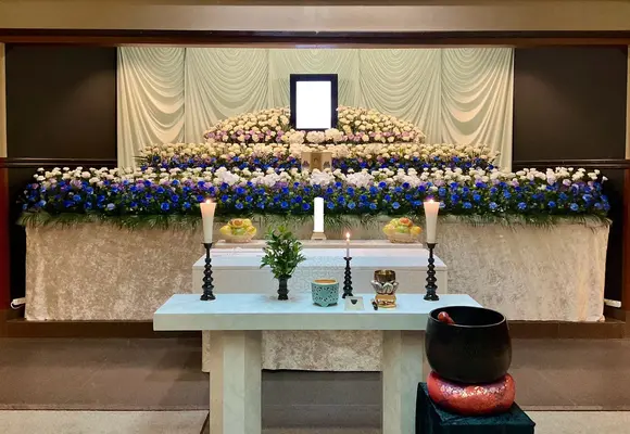 セレモハイネス八王子店で葬儀を行なった写真