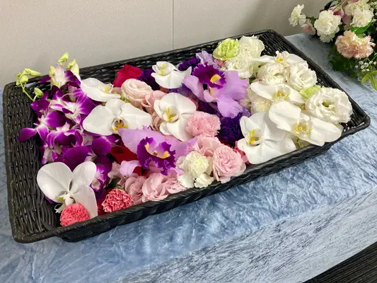 セレモハイネス八王子店で葬儀を行なった写真