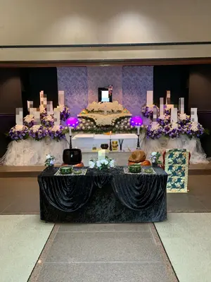 セレモハイネス八王子店で葬儀を行なった写真