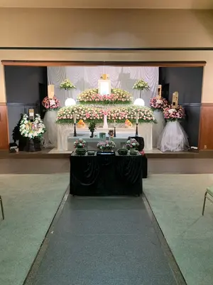 セレモハイネス八王子店で葬儀を行なった写真