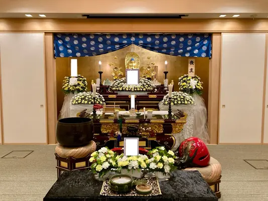 セレモハイネス八王子店で葬儀を行なった写真