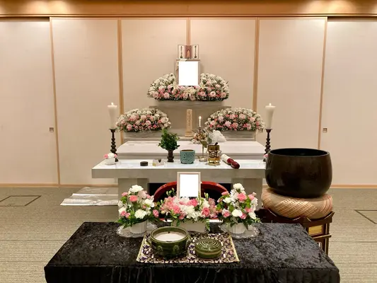 セレモハイネス八王子店で葬儀を行なった写真
