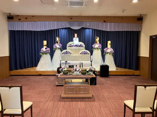 セレモハイネス八王子店で葬儀を行なった写真