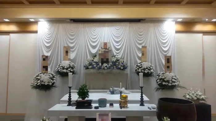 セレモハイネス八王子店で葬儀を行なった写真