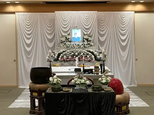 セレモハイネス八王子店で葬儀を行なった写真