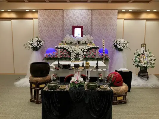 セレモハイネス八王子店で葬儀を行なった写真