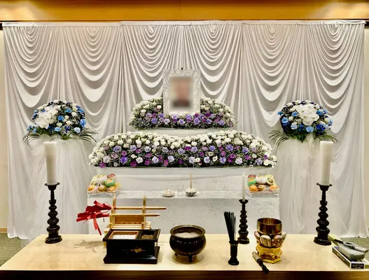 セレモハイネス八王子店で葬儀を行なった写真