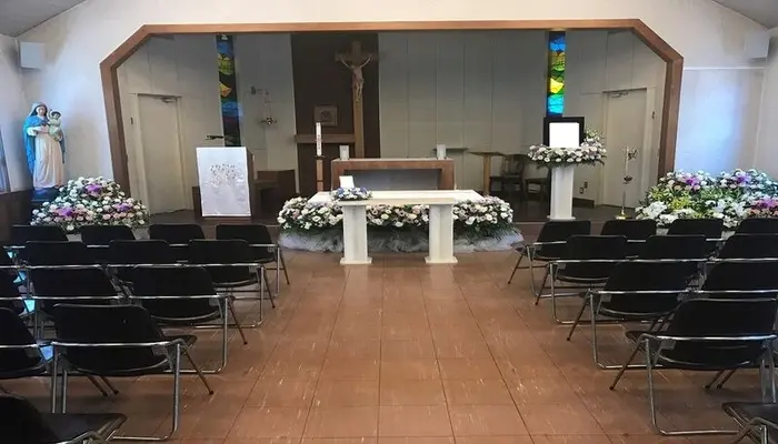 ラストセレモニーで葬儀を行なった写真