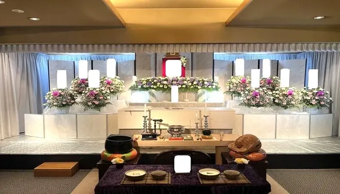 ラストセレモニーで葬儀を行なった写真