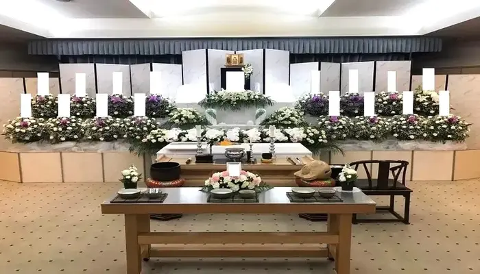 ラストセレモニーで葬儀を行なった写真